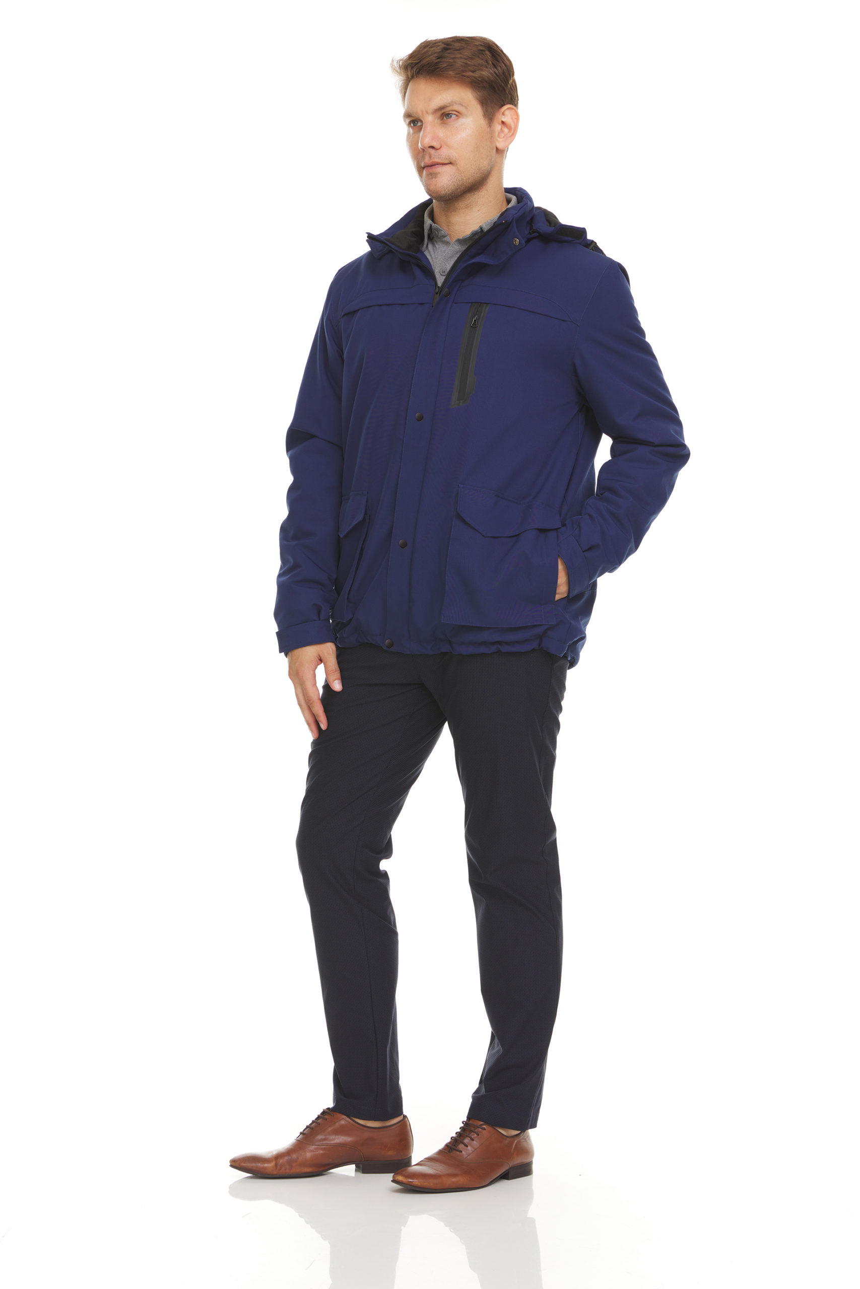ジャケット・アウター Helios HELIOS - The Heated Coat For Men - Navy - Helios Heated Coat