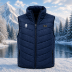 HELIOS “APEX” The Heated Coat - NAVY